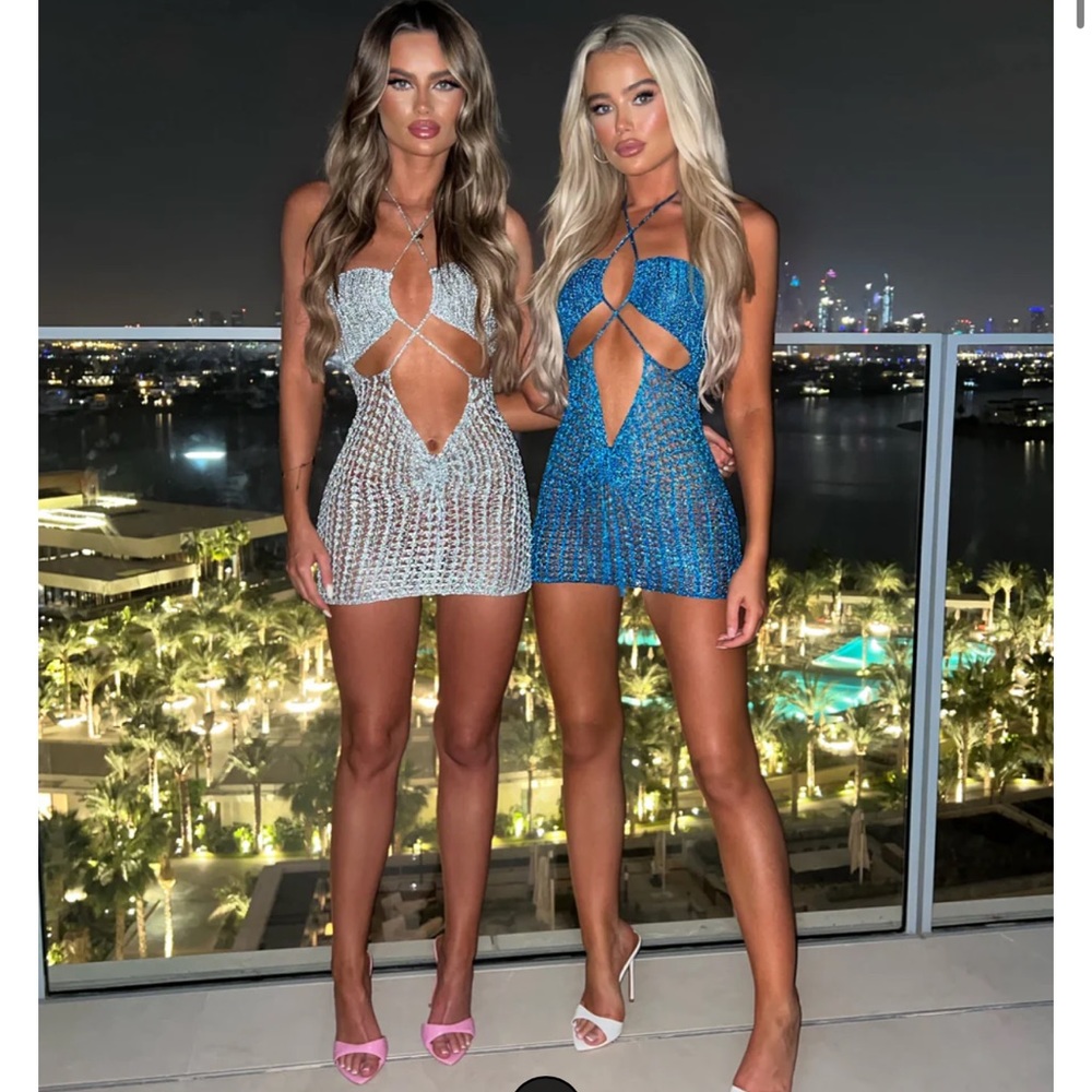 Sorelle UK blue dress